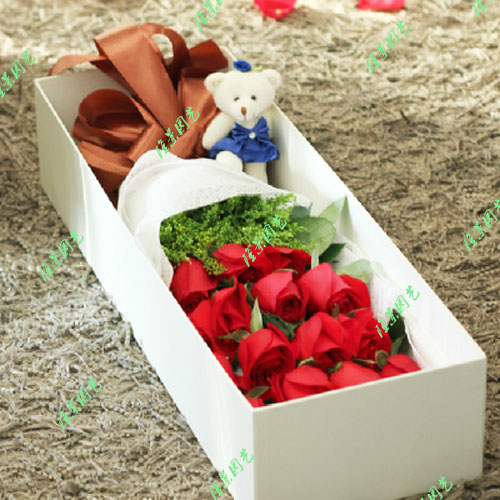 红玫瑰礼盒